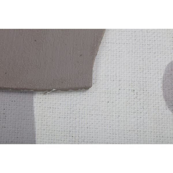Kanvas Home ESPRIT Beige Grå Abstrakt Modern 40 x 3 x 50 cm (2 antal)