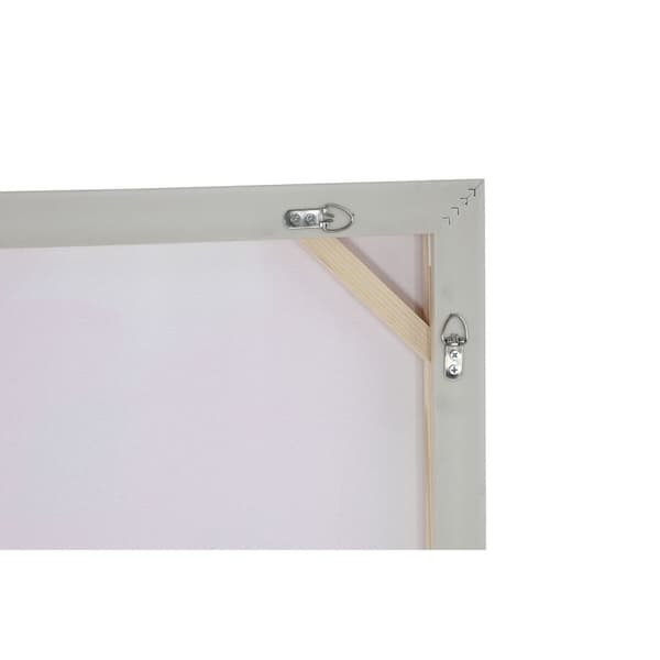 Kanvas Home ESPRIT Blå Rosa polystyren Kanvas Abstrakt Modern 94 x 4 x 123,5 cm (2 antal)