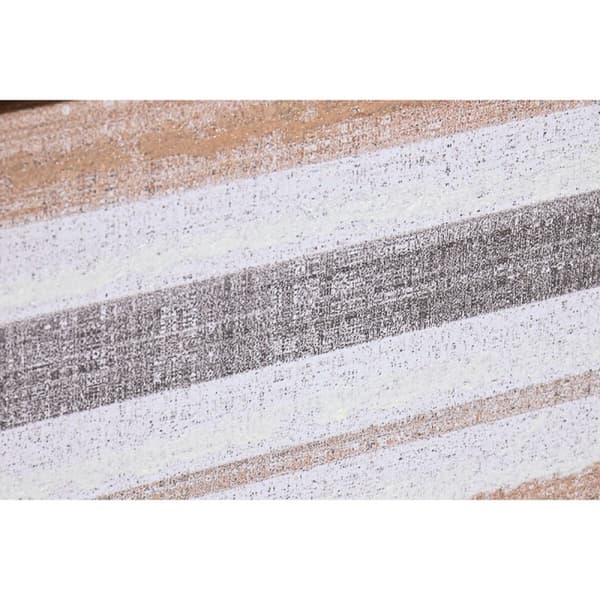 Tavla Home ESPRIT Brun Beige polystyren Kanvas Urban 52,5 x 2,8 x 52,5 cm (2 antal)