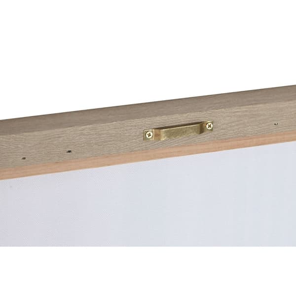 Tavla Home ESPRIT Brun Beige polystyren Kanvas Urban 52,5 x 2,8 x 52,5 cm (2 antal)