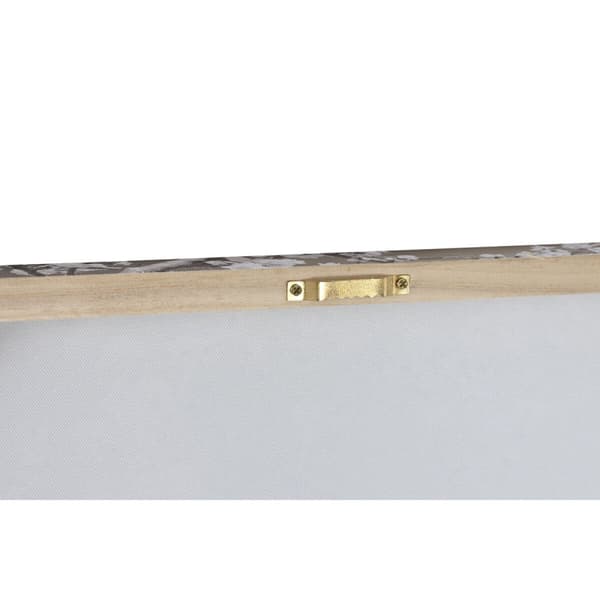 Tavla Home ESPRIT Vit Svart Gyllene Paris Loft 60 x 2,5 x 80 cm (2 antal)