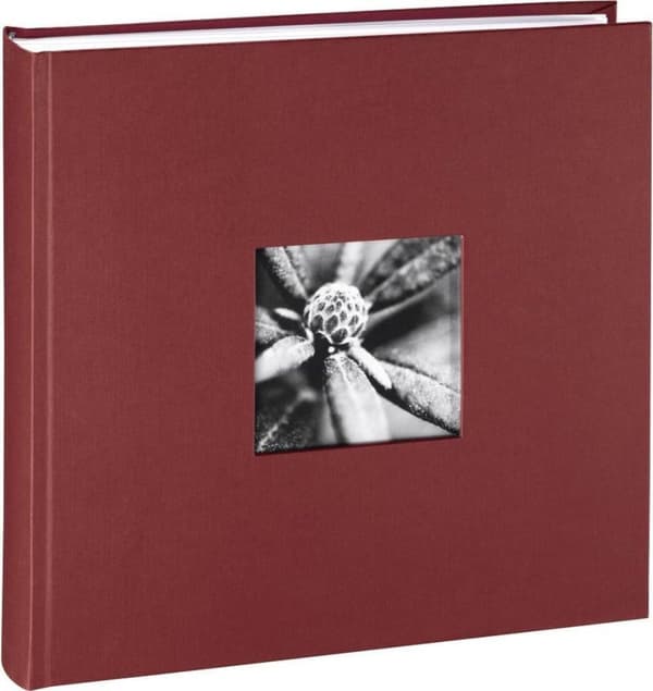 Hama Album XL "Fine Art", 30x30 cm, 100 hvide sider, bordeaux