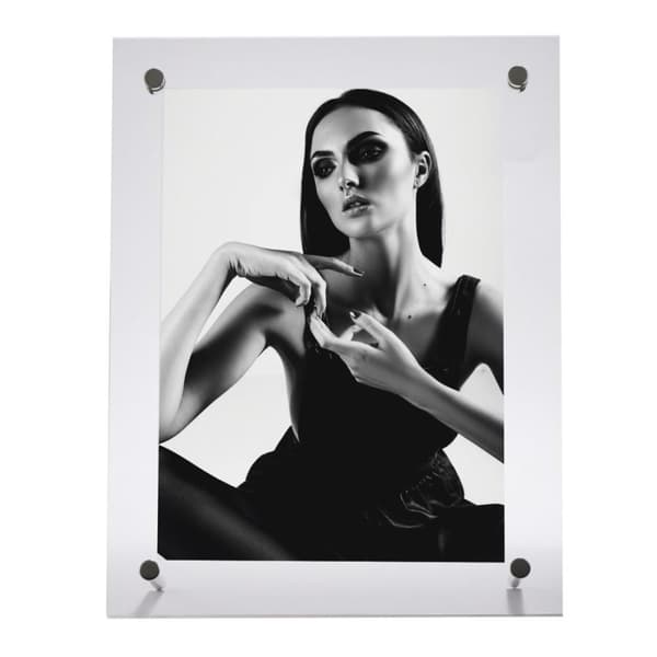 Hama Nora - Akryl - Gennemsigtig - Enkelt fotoramme - Bord - 13 x 18 cm - Rektangulær (00066972)