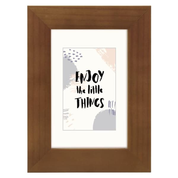 Hama Skara - Glas - Trä - Brun - Enkel bildram - Bord - 10 x 15 cm - Rektangulär (00175504)