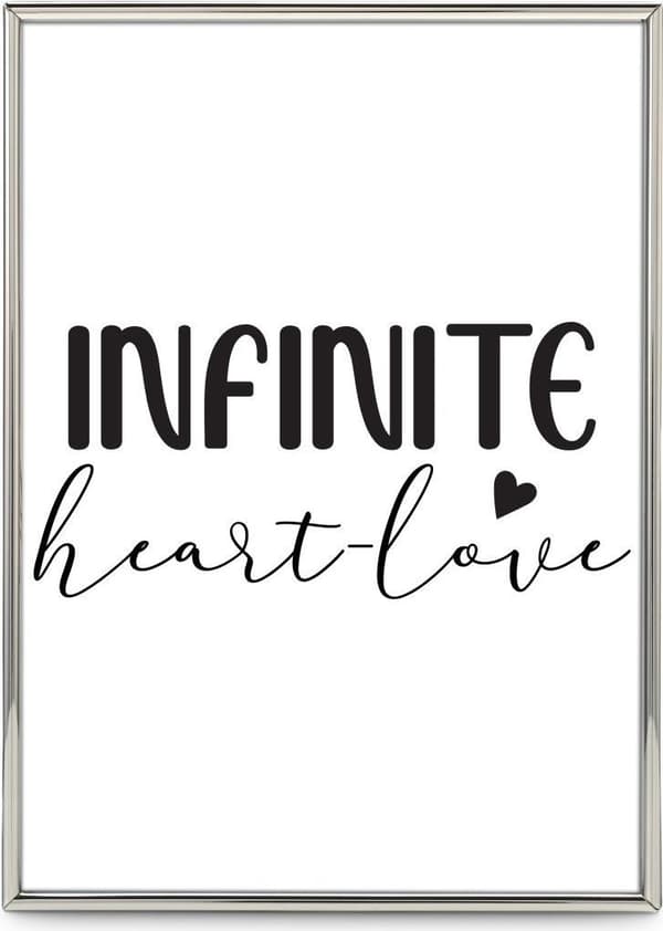 Hama Infinity portrætramme, skinnende sølv, 15 x 20 cm (00193178)