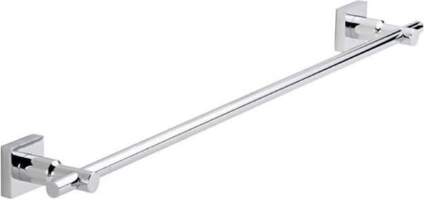 Tesa Hukk Håndklædeholder 10x74x6,5cm uden boring Selvklæbende Forkromet Metalkrom