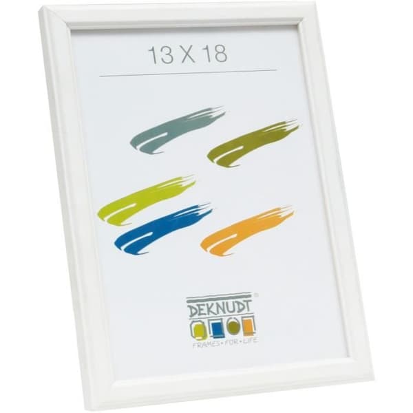 Fotrahmen Deknudt S236 (trä) 15x20 Vit