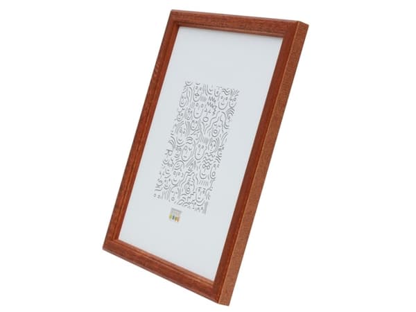 Deknudt S236H3 15x20 houten lijst donkerbruin, Single picture frame, Glass, Wood, Brown, Table, Wall, 15 x 20 cm, Rectangular
