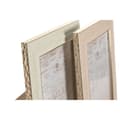 Miniatyrbild 2 av 3: Fotoram Home ESPRIT Brun Beige Glas polystyren Scandi (4 antal)