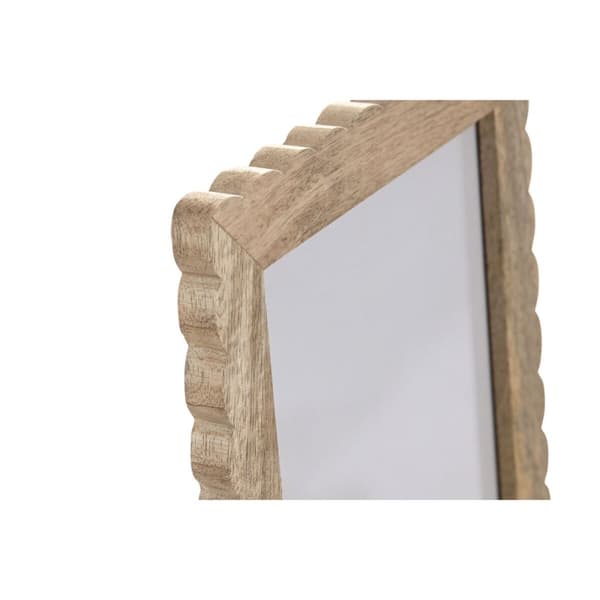 Fotoram Home ESPRIT Naturell Glas Mangoträ