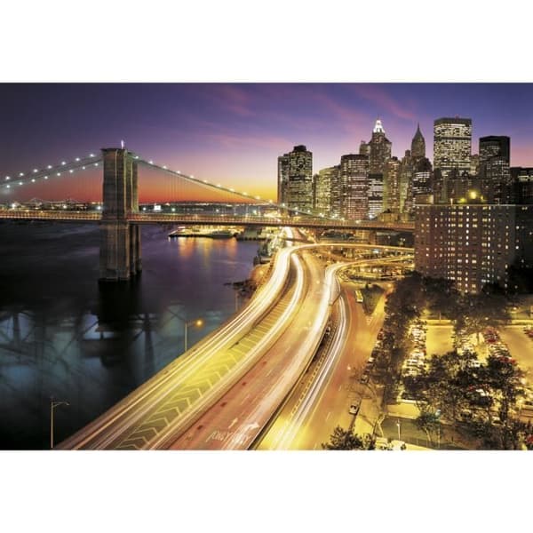 NYC Lights Wall Photo - 368 x 254 cm