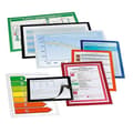 Miniatyrbild 2 av 4: Informationsram - Slitstark - A4 - Svart - Paket om 10 - Självhäftande