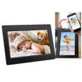 Miniatyrbild 4 av 4: Ansluten digital fotoram - Wi-Fi - 7" pekskärm - DENVER - PFF-710 Svart