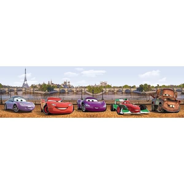 Frieze Cars City Disney alla bilar som börjar Svart, Röd