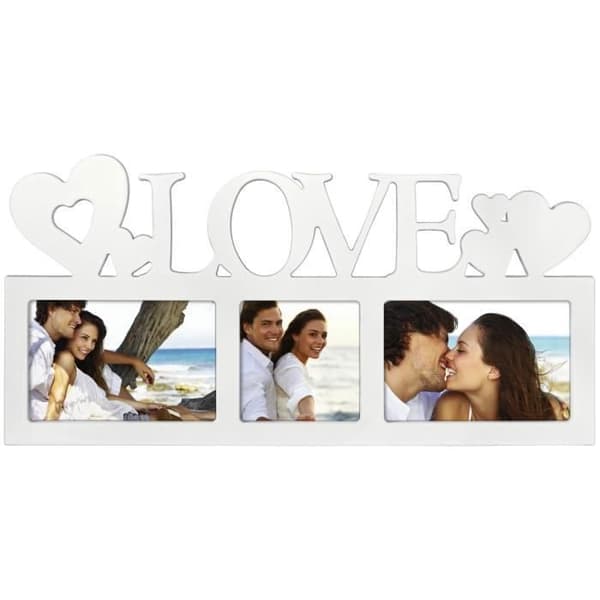 Hama Montreal - Love, Syntet, Vit, Multiram, 10 x 15 cm, 10 x 10 cm, Reflex