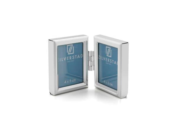 Zilverstad fotoram - 8023232 - Fotoram Mini 2x 4x5 silver