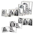 Miniatyrbild 2 av 4: Walther design fotoram - WD219VS - silver fotoram 2X 9x13 cm Chloe porträttram
