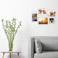 Miniatyrbild 3 av 6: Relaxdays Pälskapsram pêle-mêle 5 fotogalleri väggfotoram Live Love Laugh 3D 31 x 45,5 cm, vit