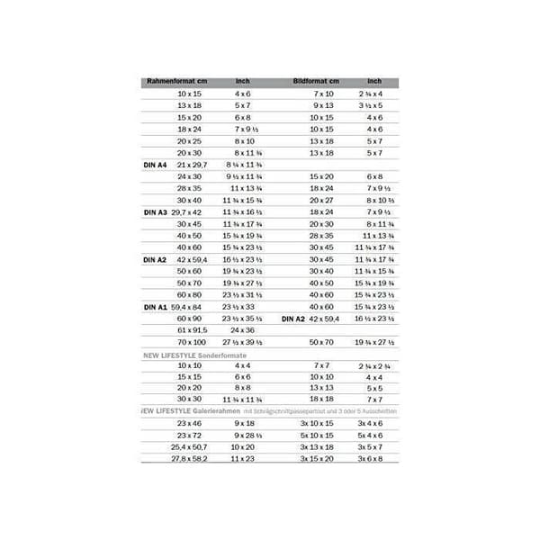 Ny Lifestyle Plast Fotoram 30x30 metall plast