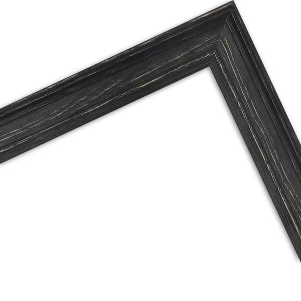 Wandstyle - Tavelram H470 - skandinavisk stil - massivt trä-normalt glas - ådrad svart - 29,7 x 42 (A3) cm