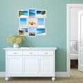 Miniatyrbild 3 av 6: Relaxdays Fotoram, Pêle-mêle 9 fotogalleri vägg, Väggmonterad kollage Vertikal Horisontell Hxl: 54 x 54 cm, svart