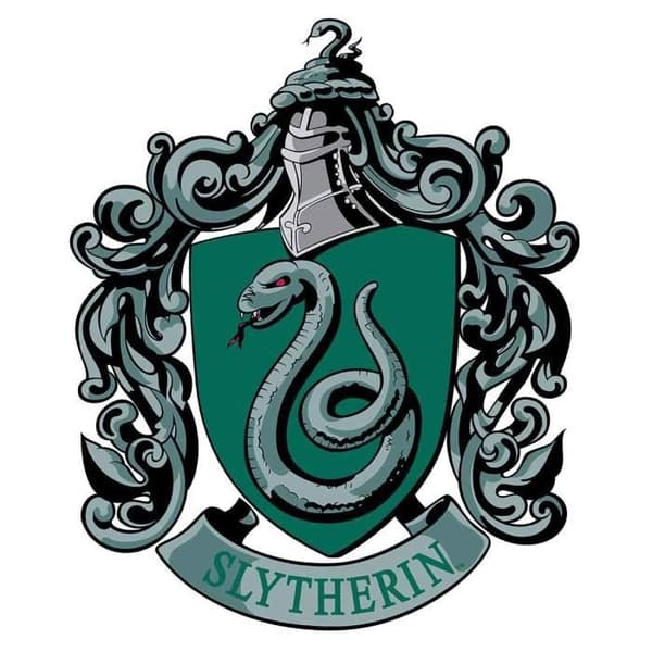 Kartongvapen - Harry Potter - Slytherin - 61x51 cm - Väggdekoration - Blandat