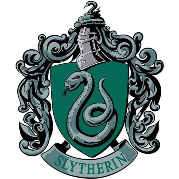 Kartongvapen - Harry Potter - Slytherin - 61x51 cm - Väggdekoration - Blandat