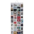 Miniatyrbild 1 av 4: Fotogardin - fotogardin med 40 fickor - Vit - Väggdekoration - Inredning