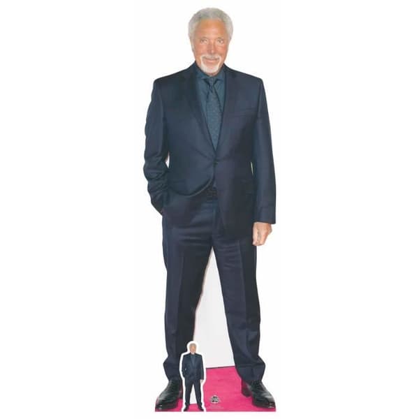 Figurine - Tom Jones - Röda mattan - Livsstorlek 177 cm - Ultralätt - Dekorativ