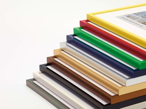 Walther design fot Rahmen - KV130L3 - Blå fot Rahmen 21 x 29,7 cm (DIN A4) Paket med 3, New Lifestyle plastfot Rahmen