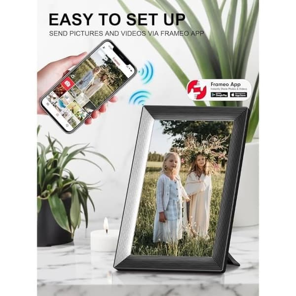 Moman Kadermobil Foto Numerisk WF11T,10,1 WiFi IPS Pekskärm HD 32 GB Lagring