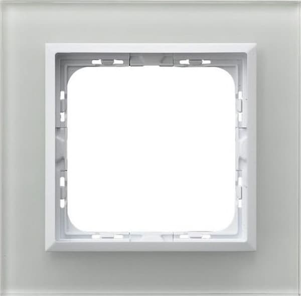 Fotrahållare Ospel - R-1YGC/31/00 - unik vit glas IMPRESJA