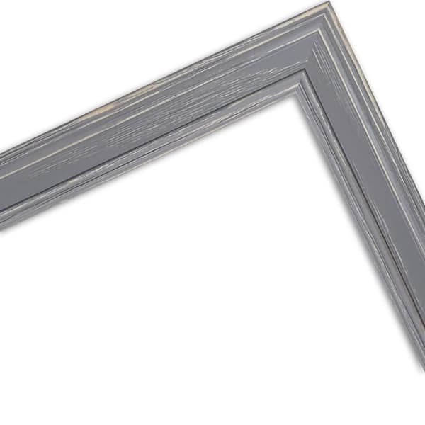 Wandstyle - Fotoram H470 - Skandinavisk stil - massivt trä-normalt glas - ådrad grå - 24 x 30 cm
