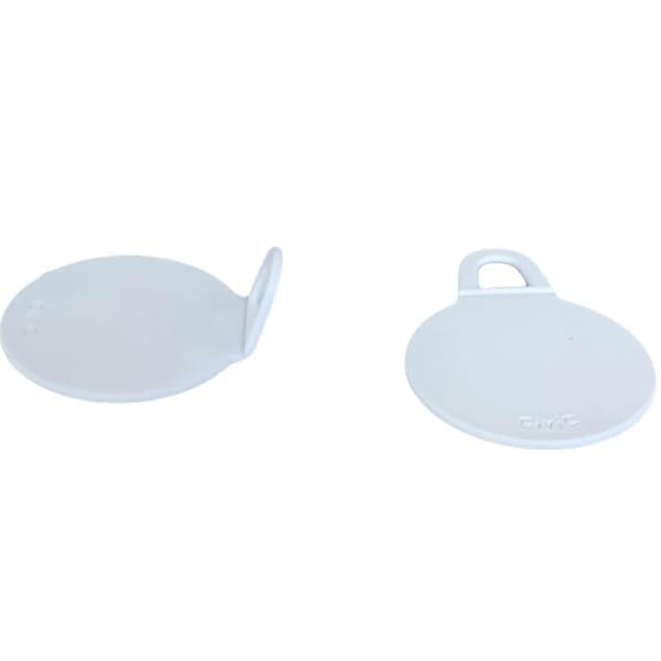 Civic industri - 99130128 - Förpackning med 10 självhäftande tavelfästen Civic Made in France, Diameter 45mm