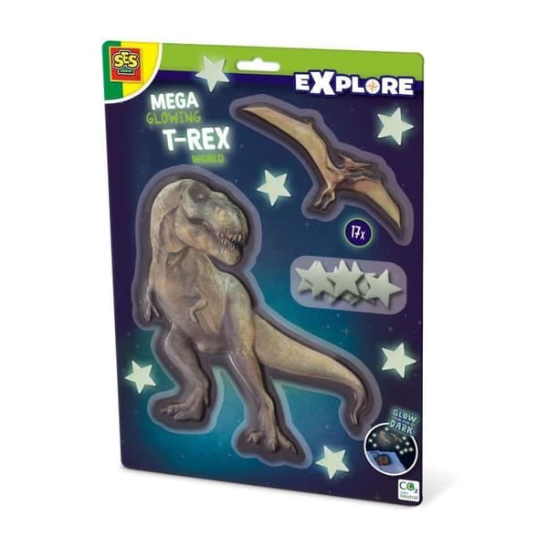 SES KREATIVA MEGA VÄRLD LYSANDE T-REX 25129 25129S