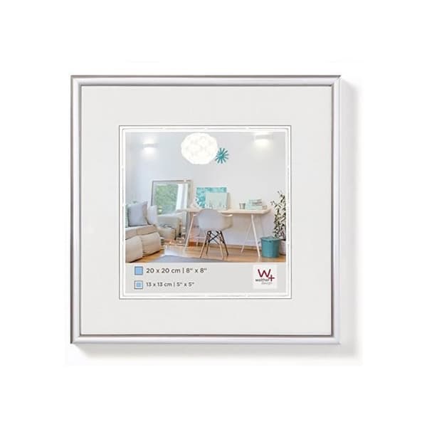 Ny Lifestyle Plast Fotoram 30x30 plast silver