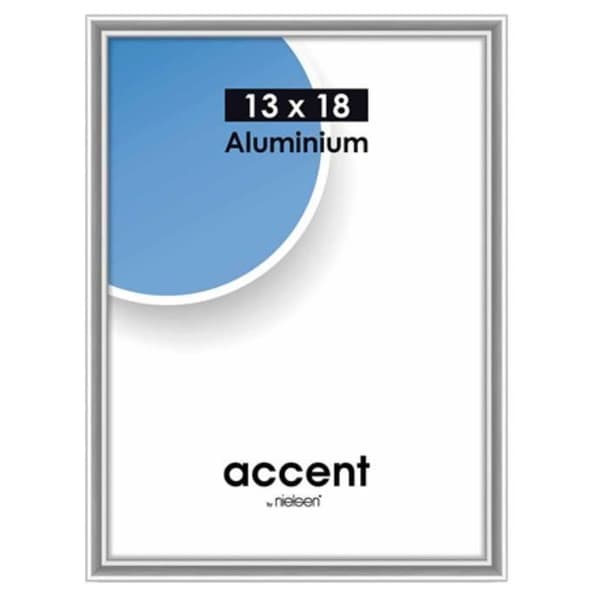 Nielsen fotoram 53223 aluminium 13 x 18 cm silver