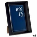 Miniatyrbild 1 av 2: Fotoram Svart Plast Glas (12,2 x 3,5 x 17,3 cm) (6 antal)