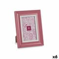 Miniatyrbild 1 av 2: Fotoram Glas Rosa Plast (6 antal) (2 x 21 x 16 cm)