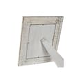 Miniatyrbild 3 av 3: Fotoram Home ESPRIT Vit Naturell Glas Mangoträ Blomster Indier 31,5 x 2 x 36,5 cm
