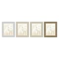 Miniatyrbild 1 av 3: Fotoram Home ESPRIT Vit Beige Glas polystyren Marmor Skandinavisk 26 x 2 x 31 cm (4 antal)