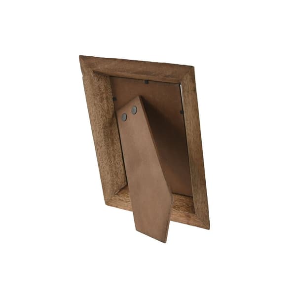Fotoram Home ESPRIT Naturell Glas Mangoträ
