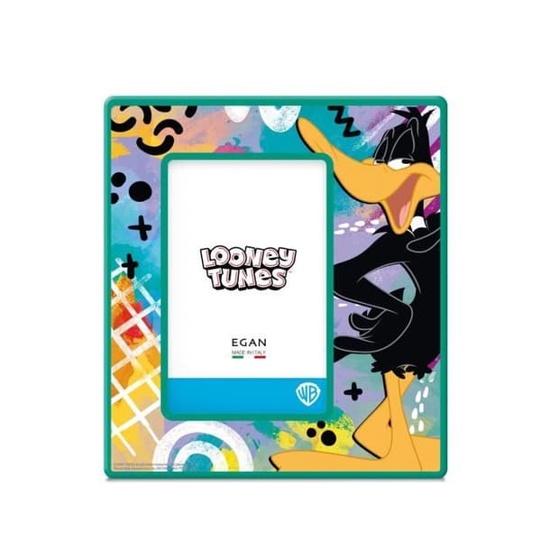 LOONEY TOONS - KERAMISK FOTORAM 20X18CM - DAFFY DUCK EGAN 1160