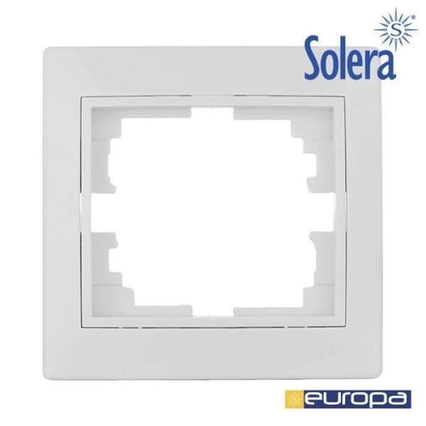 Bildram - Europa - Solera - Vit - 83x81x10mm - 1 foto