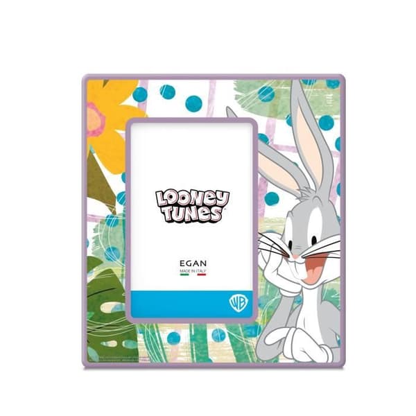 LOONEY TOONS - KERAMISK FOTORAM 20X18CM - BUGS BUNNY EGAN 1160