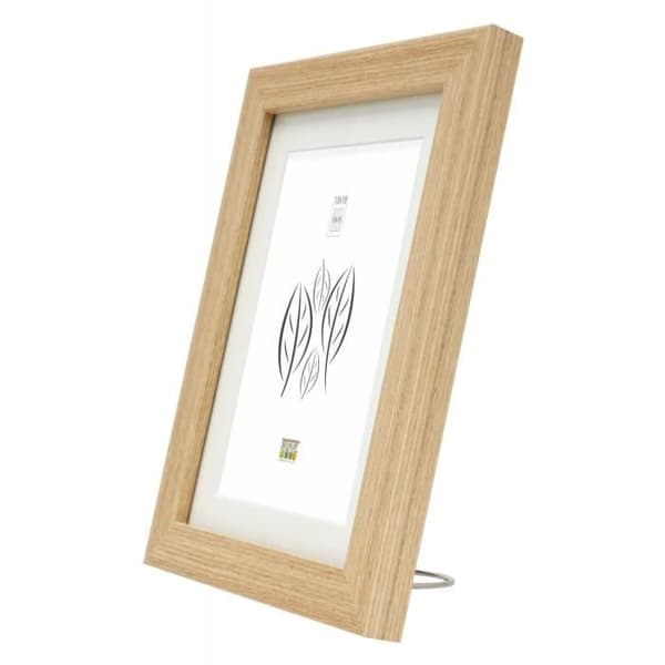 Fotoram Deknudt S66k (mdf) Med Passepartout 15x20 (Passepartout Fönster 10x15) Ek