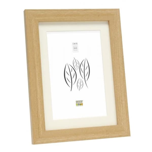 Fotoram Deknudt S66k (mdf) Med Passepartout 15x20 (Passepartout Fönster 10x15) Ek