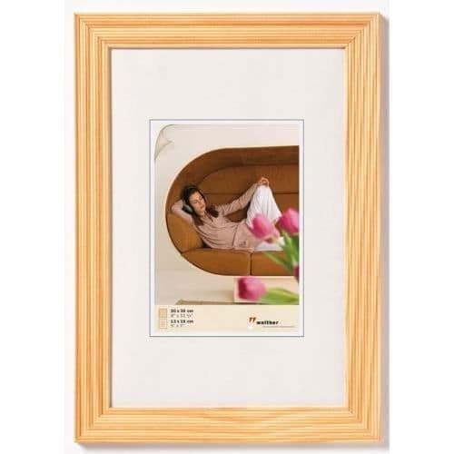 Ram i trä - WALTHER - GRADO NATUR 13X18 - Brun - Modern