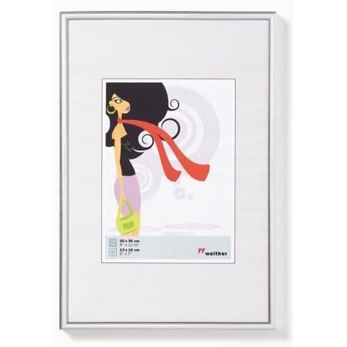 WALTHER LIFESTYLE Fotoram 30X40 Plast Silver - Modern väggdekoration