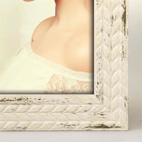 Ram för foto - Zep - Livia - Vitt trä - 13 x 18 cm - Samtida - Design